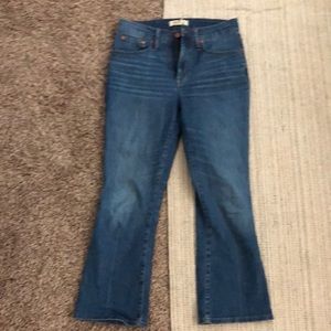 Madewell cali Demi boot denim